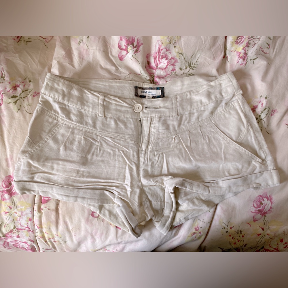 I Love H81 - size 27 Shorts - tan